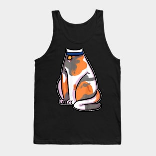 Calico Cat Costume    Halloween Cat Outfit Tank Top